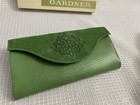 Vintage Princess Gardner Green Leather Wallet W Box Matched Accessories Usa