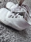 Super Old Vintage Hard Bottom Leather Baby Shoes No Size