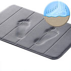 Absorbent Memory Foam Bath Mat Non-slip Bathroom Floor Shower Carpet Soft Rug Us