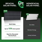 Bifacial 300w Watt 12v Solar Panel 18bb Mono Highefficiency Pv For Sunsh rv home