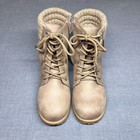  nwt  Happily Grey Girls Taupe Boots Size 4  sh006 