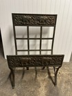 Tiki Island Palm Tree Elephants Bronze Fireplace Screen Logholdertools Repossue