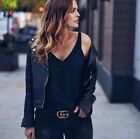 Leather Belts Jeans Belt Waistband Alloy Buckle Letter Women Belt 3 0 3 8 Cm New