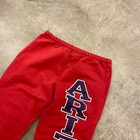 Vintage Y2k Arizona Wildcats Jerzees 2000s Red Sweatpants Size Small