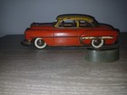 Vintage Japan Linemar Tin  Friction Chevy Toy Car 11   