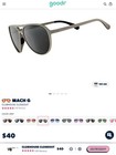 Goodr Clubhouse Closeout Mach G Round Aviator Sunglasses  Polarized Tac  40 Msrp