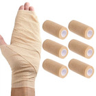 2   Self-adhesive Cohesive Wrap Bandage Elastic Waterproof First Aid Tape 6rolls
