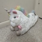 Fao Schwarz Unicorn Glow Brights Toy Plush Led Lights With Sound Tested Works