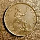 1874 Great Britain One Penny Victoria