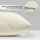 Throw Pillow Covers Home Room Decorative 12x20 Pack Of 2 Solid Throw Pillow C   