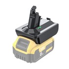 Adapter For Dewalt 20v Battery Fit For Dyson V6 Battery Dc59 Dc61 Dc62 Sv04 Sv09