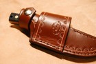 Custom Leather Crossdraw Sheath For Schrade Sharpfinger 152ot 