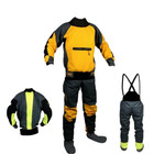 Warm Men Kayak Breathable Waterproof Elastic Drysuit For Outdoor Activities