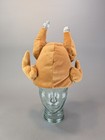 Vintage Dan Dee Singing Dancing Turkey Hat Thanksgiving Holiday Funny Electronic