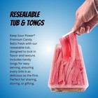 Sour Power Premium Strawberry Candy Belts     The Original Sour Candy Since   
