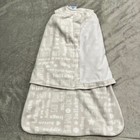 Halo Sleepsack Swaddle Wearable Blanket Baby Grey White Words Tog 3 5 Size Nb