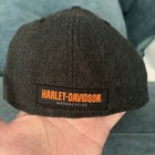 Men s Harley Davidson New Era Fitted Baseball Cap Size 7 3 8