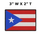 Puerto Rico Flag Embroidered Iron-on Patch Rican Emblem Applique New