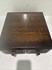 Library Bureau Sole Makers Oak 2 Drawer Index Card Early 1900s