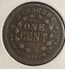 1863 Civil War Token   Vf    8 Scarce  