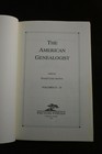 American Genealogist   New Haven Genealogical Magazine  Volumes 33-35  1957-59 
