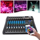 8 Channel Professional  Live Studio Audio Mixer Bluetooth Mixing Console Usb