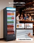 Vevor Commercial Merchandiser Refrigerator 12 7 Cu ft Upright Beverage Cooler