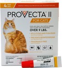 Provecta Ii Flea Treatment Cats Over 9 Lbs 4 Monthly Topical Kills Fleas Eggs