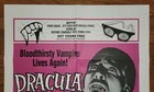 Vintage 1966  dracula Prince Of Darkness plague Of The Zombies  Original Poster