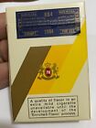 Vintage Merit Usa Empty Cigarette Label Wrapper Arabian Tag Version