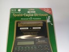 New Berlitz Seiko Electronic Translator Spanish English Dictionary Sii Tr-2720