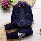 Fashion Boys Birthday Gift Party Child Clothing Sets Blazer  pant 2pcs Uniform