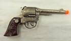Vintage Hubley Texan Metal Cap Gun W  t  Stamp longhorn On Brown Grip Rare