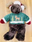 Dan Dee Large Plush Christmas Reindeer 2012 Collectible Chenille Soft