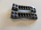 Lego Dark Grey Technic Link 1 X 6 Bridge With 2x2 Ends 32291 Steering Suspension