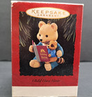 Hallmark Keepsake 1994 Christmas Ornament  child Care Giver  Boxed Vintage Bear