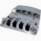 Allparts Bridge And Tailpiece Assembly For Rickenbacker Bass  Chrome