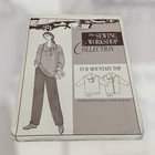 Sewing Workshop Collection Vintage Uncut Sewing Pattern  Fuji Mountain Top S-xl