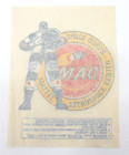 Mattel Major Matt Mason Iron On Transfer Vtg 60 s Astrospace Center Space Corps