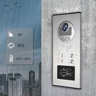 2 Units 7inch Monitor Wired Video Door Phone Kit Indoor-outdoor Video Apartment