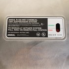 Ansul R-102 Wet Chemical Hood Fire Suppression System Cabinet W  Mechanism