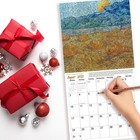 2025 Wall Calendar Art Paintings  14 Months Wall Calendars  Nov 2024 - Dec 20   