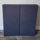 6 Sound Absorbing Acoustic Wall Panels In Charcoal - Set Of 6