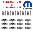 New Mopar 12x 5184296ah Arms  12x 5184332aa Lifters 11-19 Dodge Ram Chrysler