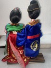 Vintage Korean Hanbok Dolls Ceremonial Wedding Couple Dolls
