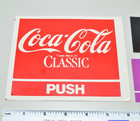 Vintage Soda Machine Cooler Stickers Lot Coca-cola Nu Grape Minute Maid