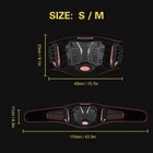 Motorcycle Riding Waist Belt Back Brace Support Protection Protector