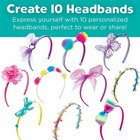 Creativity For Kids Fashion Headbands Craft Kit  Makes 10 Unique Headbands