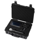 Wireless Microphone Hard Case - Fits Shure Blx24  Sm58  Pg58  Beta58a  Mics   Re