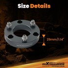 2  Front Lift Strut Spacer For Nissan Titan 2004-2024 Billet Aluminum Kit